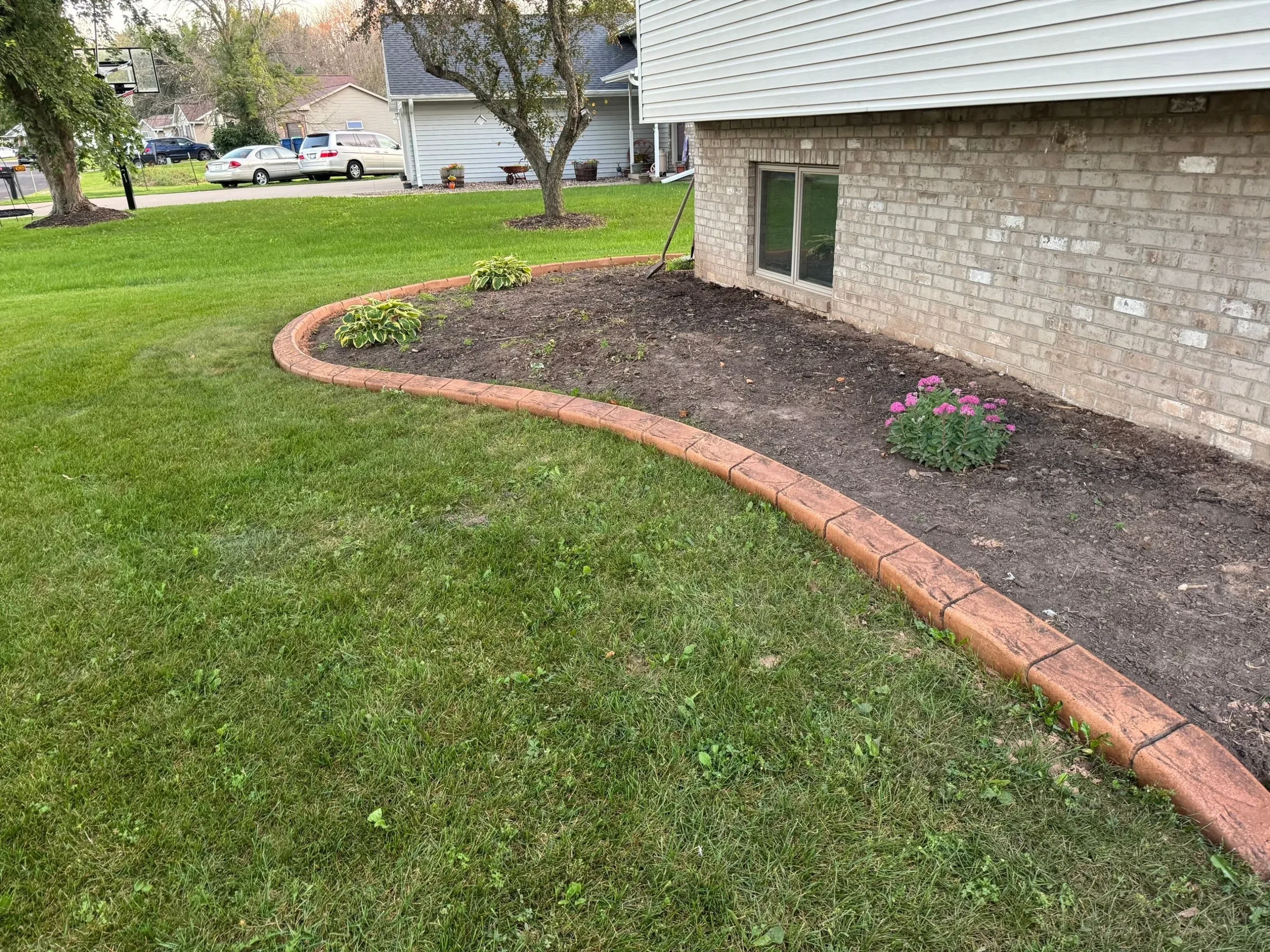 Mower Curbing