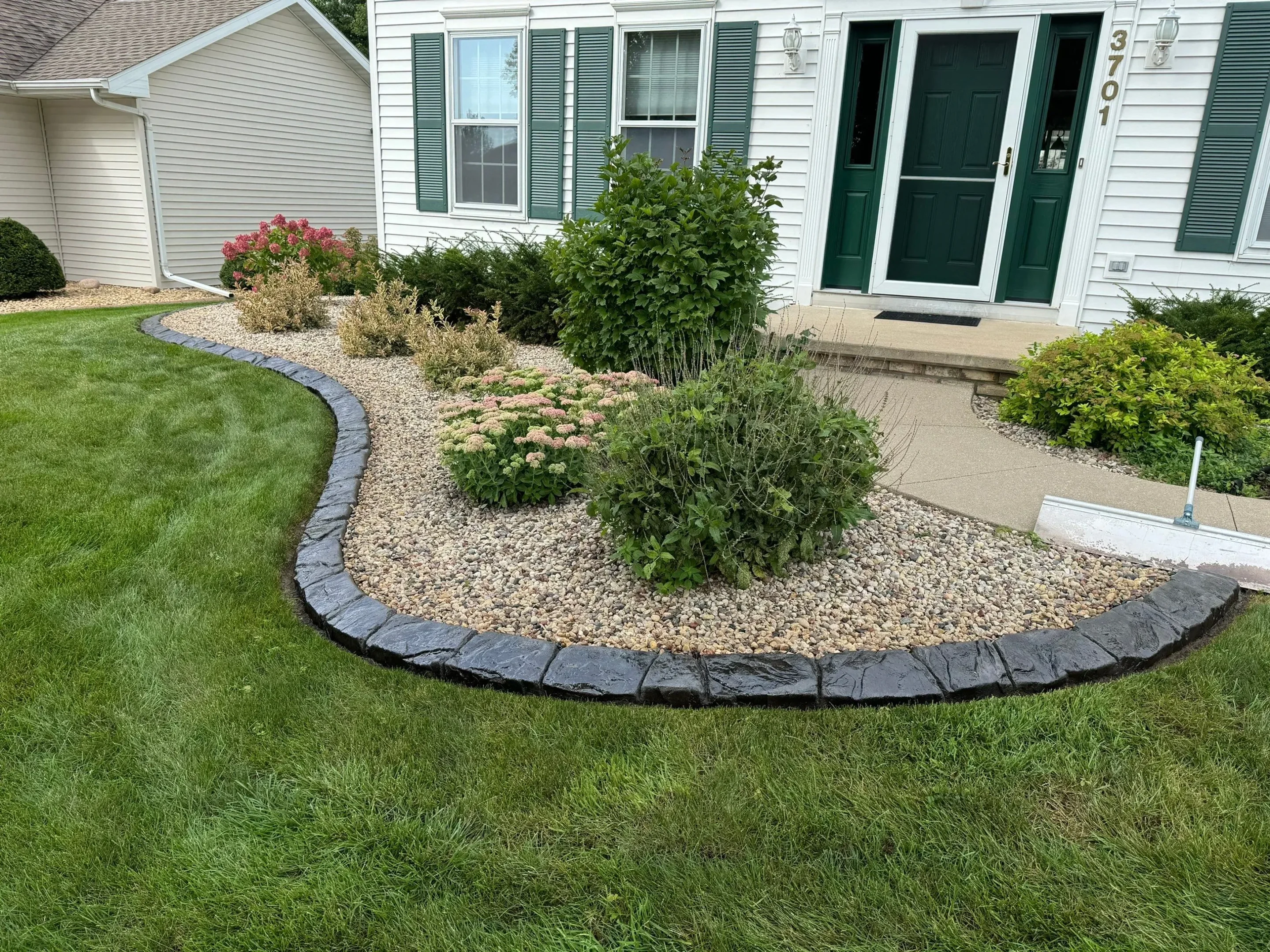 Concrete curbing project in Apple Valley, MN